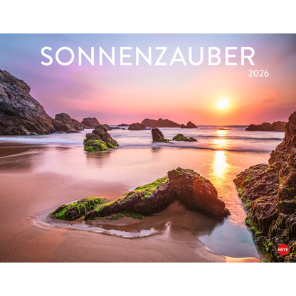 Artikelbild 2 für Heye Monats-Wandkalender Sonnenzauber 2026, Artikelnummer 551137