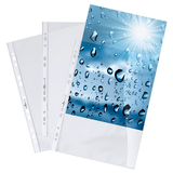Artikelbild 1 für 100 DURABLE Prospekthüllen DIN A4 glasklar glatt 0,08 mm, Artikelnummer 363549