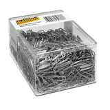 Artikelbild 1 für office discount Büroklammern silber glanzverzinkt, 1.500 St., Artikelnummer 617514