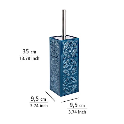 Artikelbild 4 für WENKO WC-Garnitur Cordoba blau Stein, Artikelnummer 529192