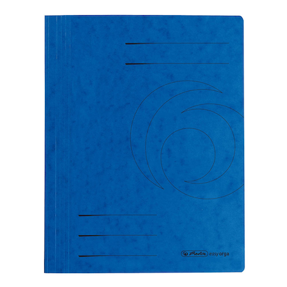 Artikelbild für herlitz Schnellhefter Quality Karton blau DIN A4, Artikelnummer 928362