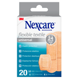 Artikelbild 1 für Nexcare™ Pflaster Flexible Textile Universal N0420ASNEW beige, 20 St., Artikelnummer 154389