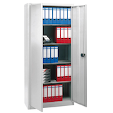 Artikelbild 1 für BISLEY Metallschrank E782A04G645 lichtgrau 91,4 x 40,0 x 195,0 cm, aufgebaut, Artikelnummer 390328