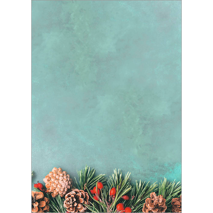 Artikelbild 18 für SIGEL Weihnachtsbriefpapier Green Christmas Motiv DIN A4 90 g/qm 100 Blatt, Artikelnummer 627776