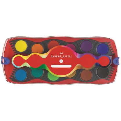 Artikelbild 3 für FABER-CASTELL CONNECTOR Wasserfarbkasten 12 Farben, Artikelnummer 621151