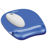Artikelbild 1 für Fellowes Mousepad mit Handgelenkauflage Crystals Gel blau, Artikelnummer 769620
