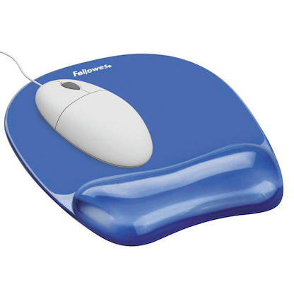 Artikelbild 19 für Fellowes Mousepad mit Handgelenkauflage Crystals Gel blau, Artikelnummer 769620