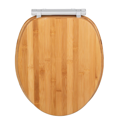 Artikelbild 2 für WENKO WC-Sitz mit Absenkautomatik Bambusa braun, Artikelnummer 815021