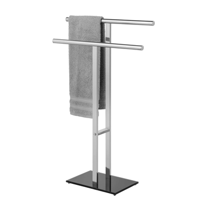 Artikelbild 2 für WENKO Handtuchständer Lava silber, Artikelnummer 808834