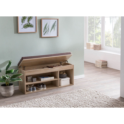 Artikelbild 4 für WOHNLING Schuhschrank, WL5.344 sonoma-eiche 1 Fachboden 104,0 x 32,0 x 51,0 cm, Artikelnummer 906497