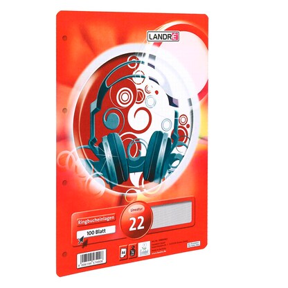 Artikelbild 3 für LANDRÉ® Ringbucheinlagen A4 kariert, 50 Blätter, Artikelnummer 298659