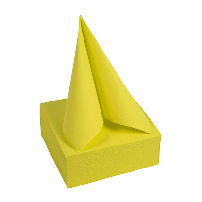 Artikelbild 2 für PROnappe Servietten kiwigrün 2-lagig 20,0 x 20,0 cm, 50 St., Artikelnummer 361566