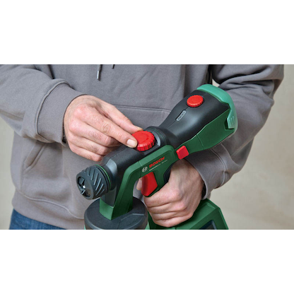 Artikelbild 4 für AKTION: BOSCH Home & Garden AdvancedSpray 18V-500 Akku-Lackierpistole, 18,0 V, ohne Akku mit Prämie nach Registrierung, Artikelnummer 467256