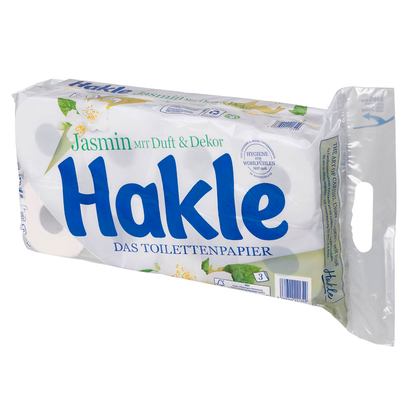 Artikelbild 4 für Hakle Toilettenpapier Jasmin 3-lagig, 8 Rollen, Artikelnummer 514218