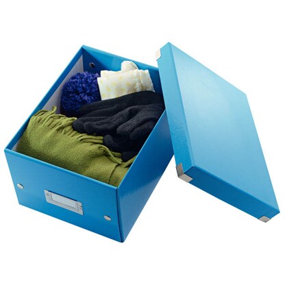 Artikelbild 4 für AKTION: LEITZ Click & Store Aufbewahrungsbox 7,4 l blau 21,6 x 28,2 x 16,0 cm mit Prämie nach Registrierung, Artikelnummer 127175