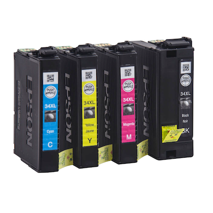 Artikelbild 3 für EPSON 34XL / T3476XL schwarz, cyan, magenta, gelb Druckerpatronen, 4er-Set, Artikelnummer 394724