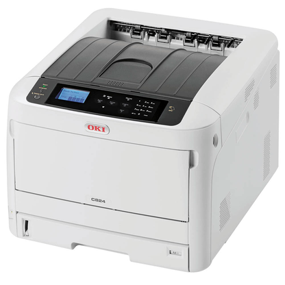 Artikelbild 3 für OKI C824dn Farb-Laserdrucker grau, Artikelnummer 805650