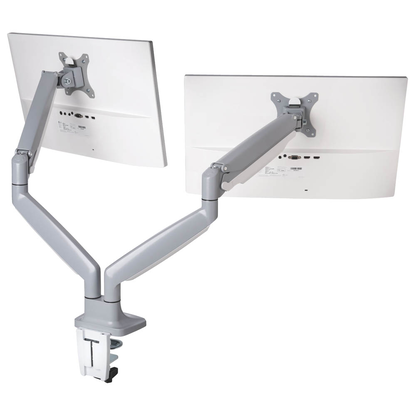 Artikelbild 13 für Kensington Monitor-Halterung SmartFit One-Touch K55471EU grau für 2 Monitore, Tischklemme, Tischbohrung, Artikelnummer 874300