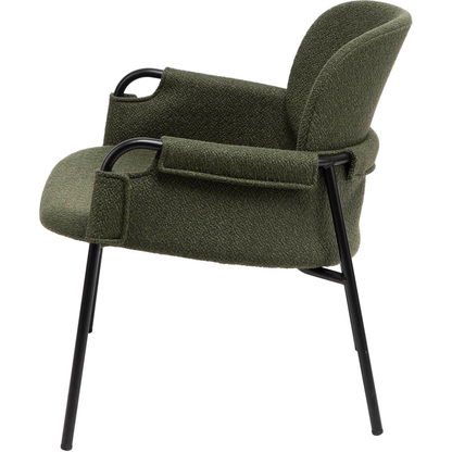 Artikelbild 3 für meet powered by PAPERFLOW Sessel CLOTH grün schwarz Stoff, 1 St., Artikelnummer 852073