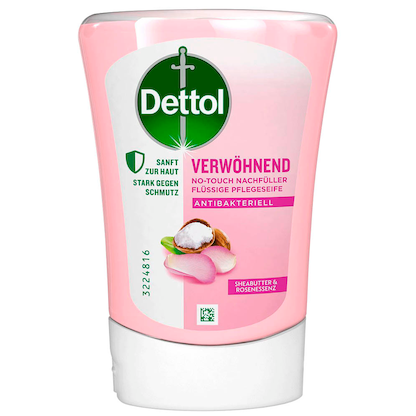 Artikelbild 2 für Dettol NO TOUCH Duo Flüssigseife Nachfüllpackung 2x 250 ml, Artikelnummer 971661