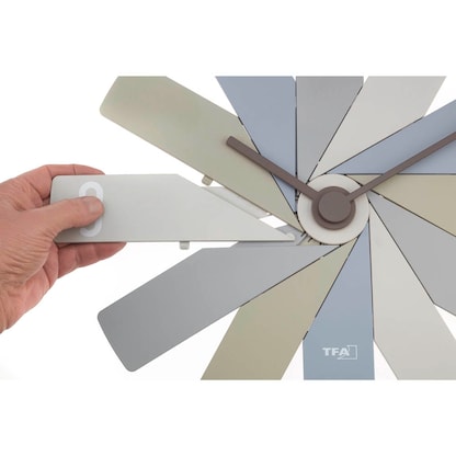 Artikelbild 5 für TFA® Wanduhr 60.3020 CLOCK IN THE BOX grau Kunststoff 400,0 x 37,0 mm, Artikelnummer 337958