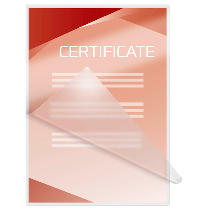 Artikelbild 5 für 100 GBC Laminierfolien matt für A4 75 micron, Artikelnummer 437238