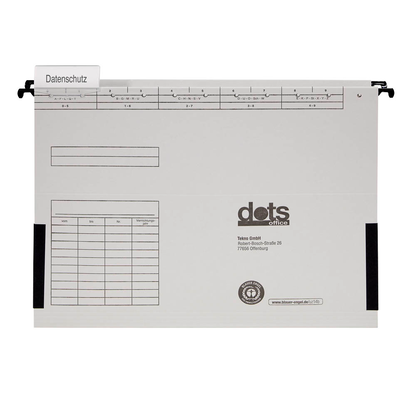 Artikelbild 3 für 25 dots Hängetaschen lichtgrau, Artikelnummer 538579