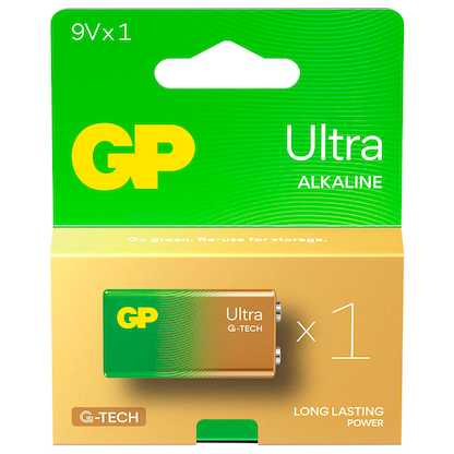 Artikelbild 2 für GP Batterie ULTRA E-Block 9 V, Artikelnummer 219818