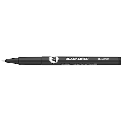 Artikelbild 5 für MOLOTOW BLACKLINER Complete Fineliner-Set schwarz, 11 St., Artikelnummer 492020