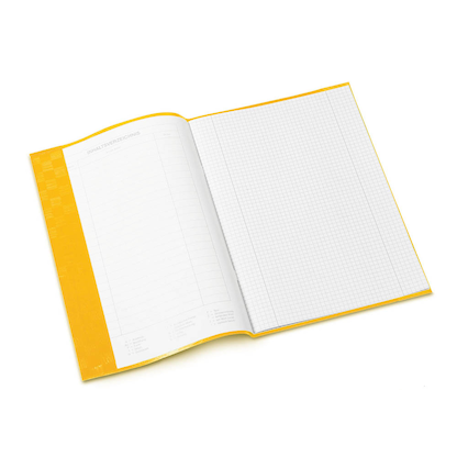 Artikelbild 2 für HERMA Heftumschlag mit Baststruktur gelb Kunststoff DIN A4, Artikelnummer 547941