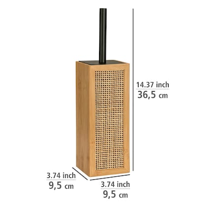 Artikelbild 2 für WENKO WC-Garnitur Allegre braun Holz, Artikelnummer 816312