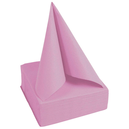 Artikelbild 2 für PROnappe Servietten rosa 2-lagig 20,0 x 20,0 cm, 50 St., Artikelnummer 361578