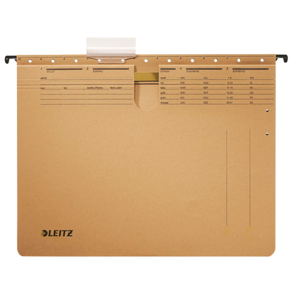Artikelbild 2 für 25 LEITZ Hängehefter ALPHA® 1994 Karton naturbraun 1 x Amtsheftung, Artikelnummer 124073