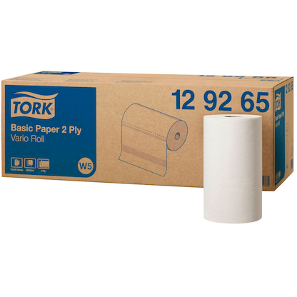 Artikelbild 3 für 10 TORK Putztuchrollen Universal 320 2-lagig hochweiß, 200 Blätter, Artikelnummer 884502