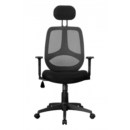 Artikelbild 2 für AMSTYLE Bürostuhl, SPM1.206 Stoff schwarz, Gestell schwarz, Artikelnummer 975508