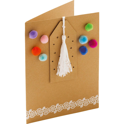 Artikelbild 2 für folia Tonpapier Kraftkarton braun 230 g/qm 50 Blatt, Artikelnummer 192102