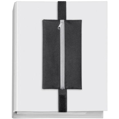 Artikelbild für VELOFLEX Reißverschlussbeutel VELOBAG® Flex schwarz/silber Textil 8,0 mm, 1 St., Artikelnummer 113924