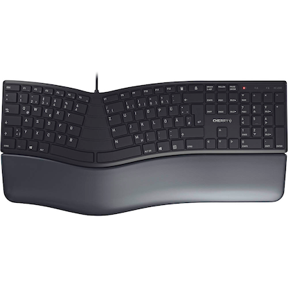 Artikelbild 2 für CHERRY KC 4500 ERGO ergonomische Tastatur kabelgebunden schwarz, Artikelnummer 402687