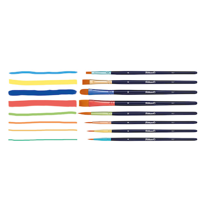 Artikelbild 2 für Pelikan Premium Pinsel-Set Größe 3, 4, 6, 8, 10, 12, 8-teilig, Artikelnummer 928890