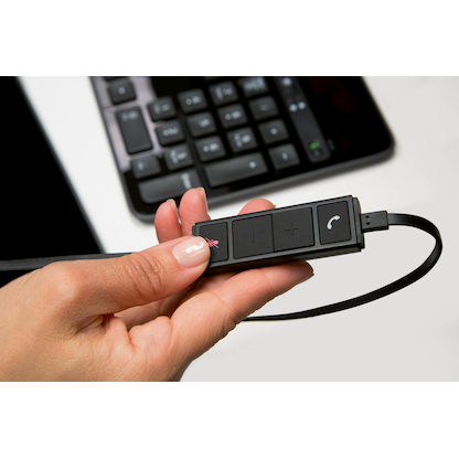 Artikelbild 9 für Logitech H650e Stereo USB-Headset schwarz, Artikelnummer 724120