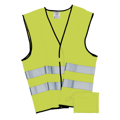 Artikelbild 3 für unisex Warnweste neongelb Einheitsgröße, Artikelnummer 315226