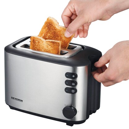 Artikelbild 4 für SEVERIN AT 2514 Toaster silber, Artikelnummer 311607