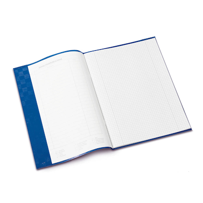 Artikelbild 2 für HERMA Heftumschlag mit Baststruktur dunkelblau Kunststoff DIN A4, Artikelnummer 547974