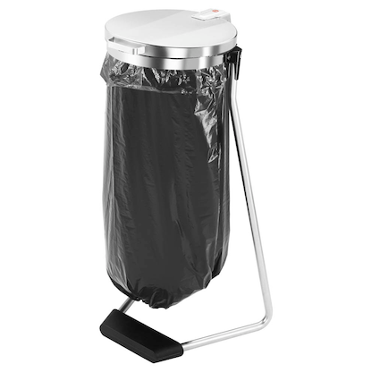 Artikelbild 2 für Hailo ProfiLine MSS Design XXXL Müllsackständer 120,0 l silber, Artikelnummer 552303