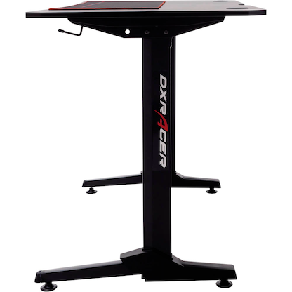 Artikelbild 7 für DXRacer Basic 2, Größe XL Gaming Schreibtisch schwarz rechteckig, C-Fuß-Gestell schwarz 111,0 x 60,0 cm, Artikelnummer 624744