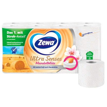 Artikelbild 20 für Zewa Toilettenpapier Ultra Senses 4-lagig, 16 Rollen, Artikelnummer 795874