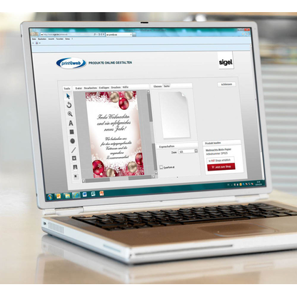 Artikelbild 4 für SIGEL Weihnachtsbriefpapier Frozen Motiv DIN A4 90 g/qm 100 Blatt, Artikelnummer 322222