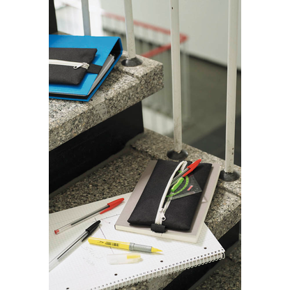 Artikelbild 4 für VELOFLEX Reißverschlussbeutel VELOBAG® Flex schwarz/silber Textil 8,0 mm, 1 St., Artikelnummer 113924