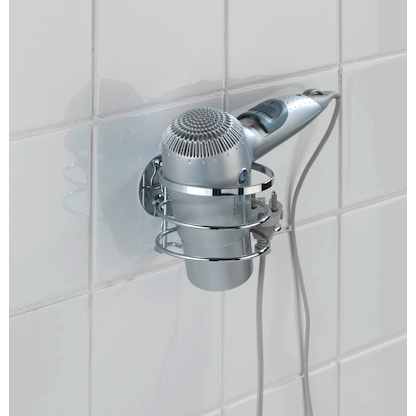 Artikelbild 4 für WENKO Haartrocknerhalter silber, Artikelnummer 808917