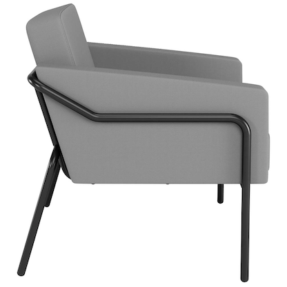 Artikelbild 2 für medso powered by PAPERFLOW Sessel MEDSO L grau schwarz Kunststoff, 1 St., Artikelnummer 522689